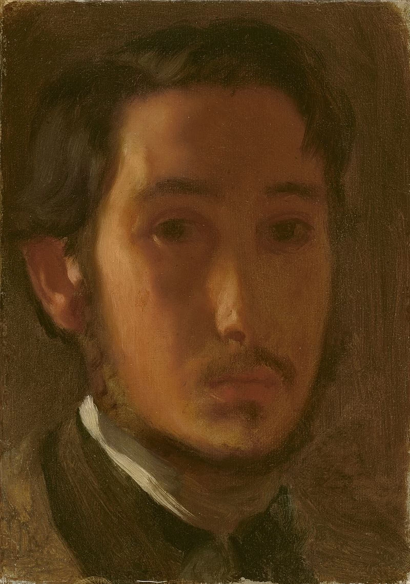 Autoritratto con colletto bianco